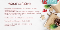 Natal Solid&aacute;rio!